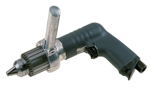 Ingersoll Rand 5RANST8, 1/2" Keyed Chuck Air Drill, 900 RPM, 0.40 HP, 70.8in-lb Torque, Pistol