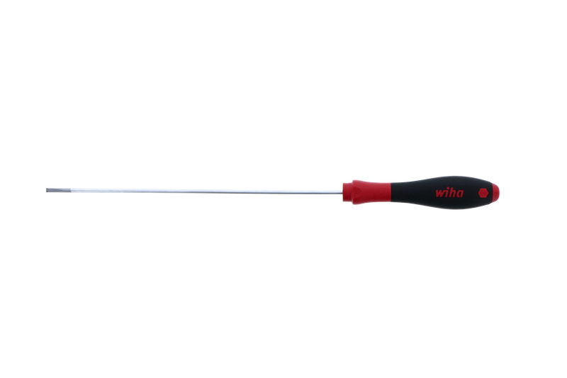 Wiha 30208 SoftFinish Slotted Screwdriver 3.0mm x 200mm