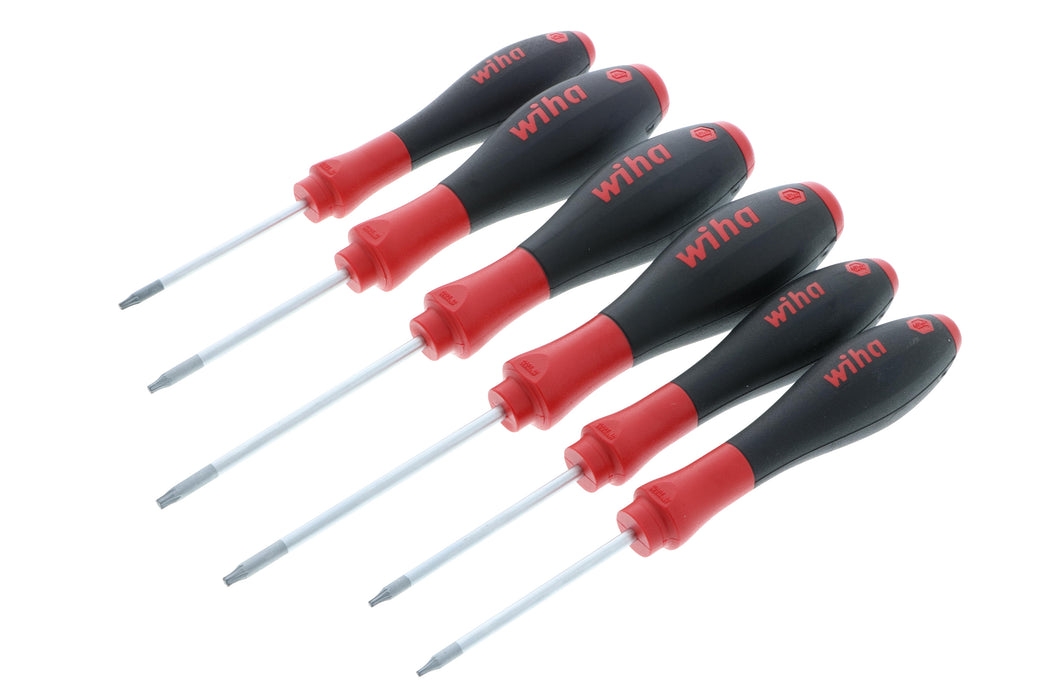 Wiha 36291 6 Piece SoftFinish Torx Screwdriver Set