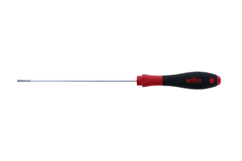 Wiha 30206 SoftFinish Slotted Screwdriver 3.0mm x 150mm