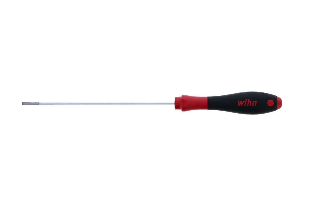 Wiha 30206 SoftFinish Slotted Screwdriver 3.0mm x 150mm