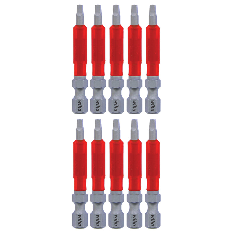 Wiha 76578, MaxxTor, Torsion, Square Screwdriver Bit