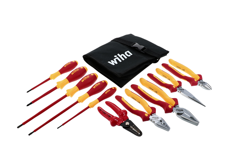 Wiha 32868 10 Piece Insulated Pliers and Screwdriver Set