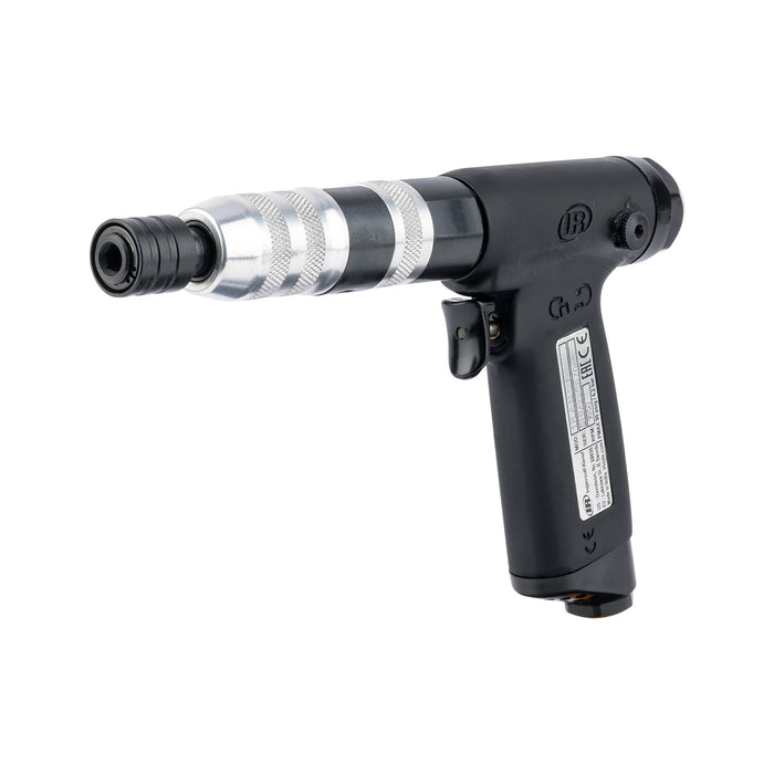 Ingersoll Rand 1RAMC1, 1/4" Quick Change Hex Pistol Air Screwdriver, 20 in-lb, 1500 RPM, Adj Cushion Clutch, Trigger Start