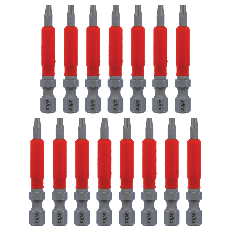Wiha Torx, MaxxTor, Torsion, 15-Pack, Screwdriver Bit