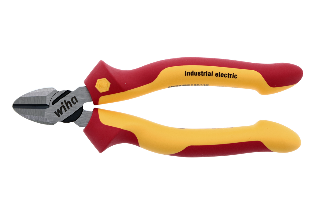 Wiha 32933 Insulated Industrial Diagonal Cutters 6.3"