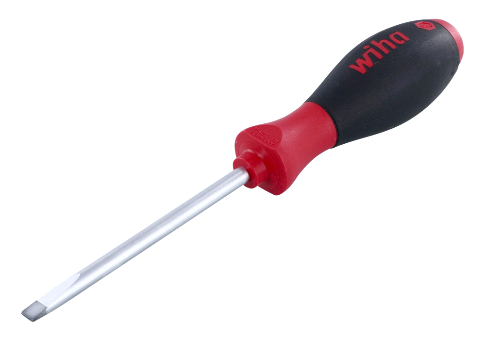 Wiha 30223 SoftFinish Slotted Screwdriver 6.5mm x 100mm