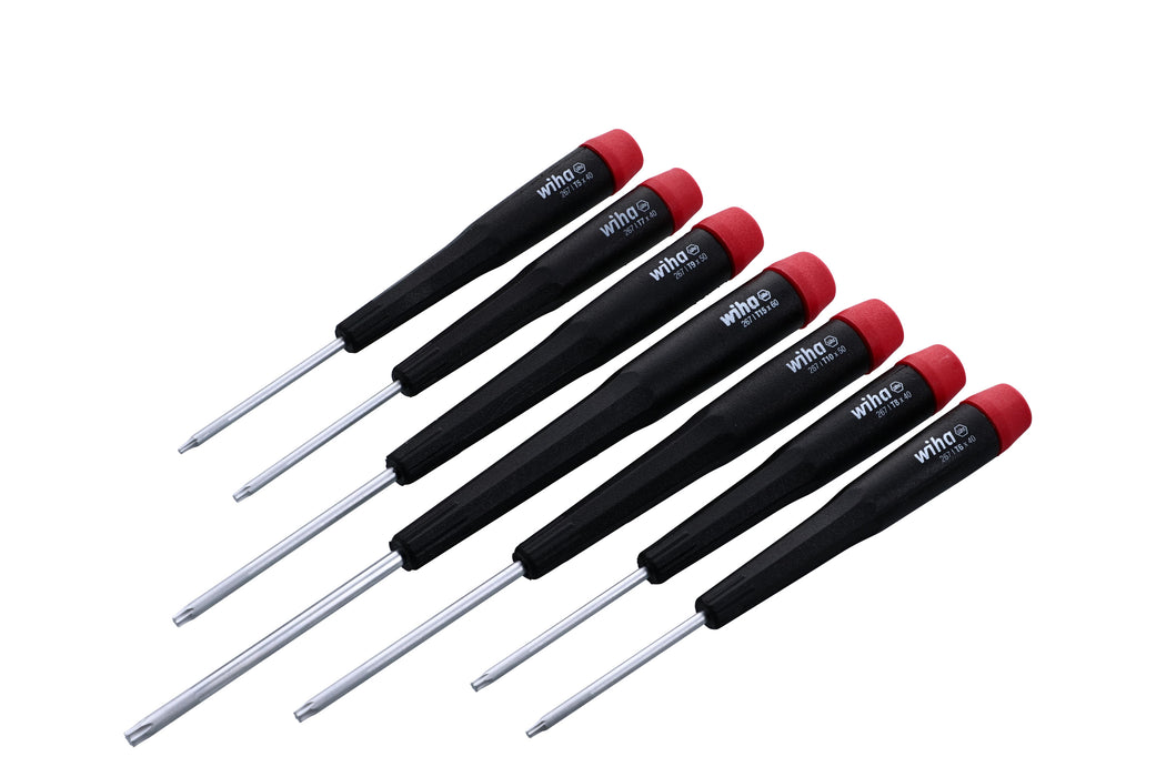 Wiha 26792 7 Piece Precision Torx Screwdriver Set