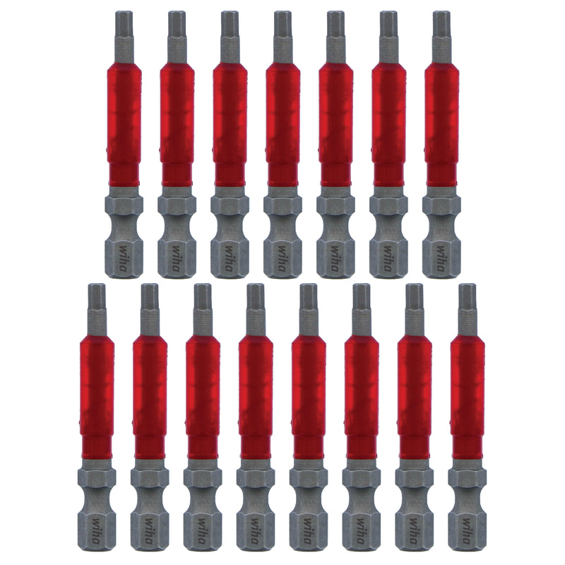 Wiha Metric Hex, MaxxTor, Torsion, 15-Pack, Screwdriver Bit