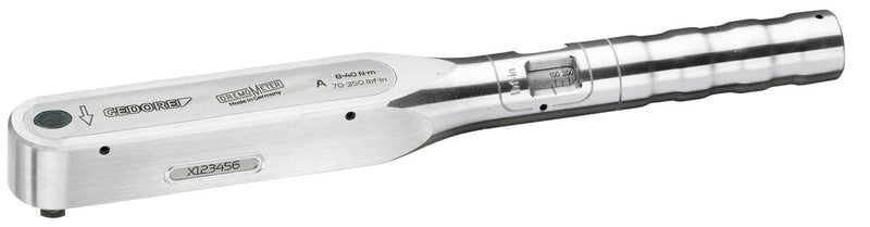 Gedore 1210891, DREMOMETER A+S Torque Wrench, Preset, Click