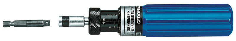 Gedore 7718210, QS9 FH BLUE, Adjustable, Quickset Torque Screwdriver