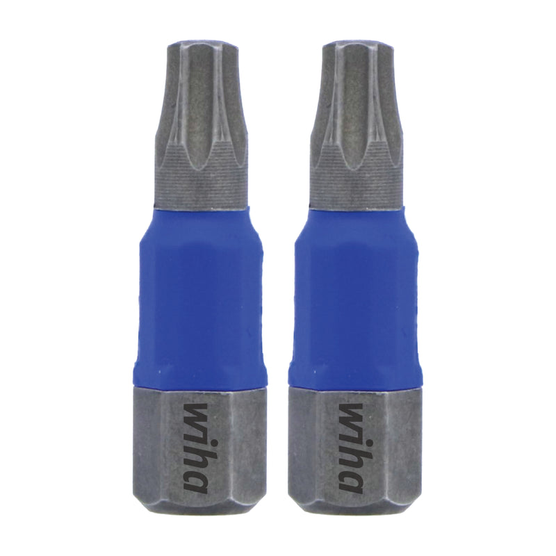 Wiha Torx, Terminator Blue, Torsion, 2-Pack, Screwdriver Bit