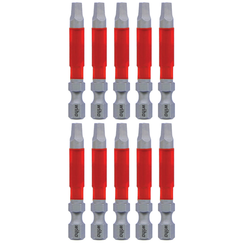 Wiha 76580, MaxxTor, Torsion, Square Screwdriver Bit