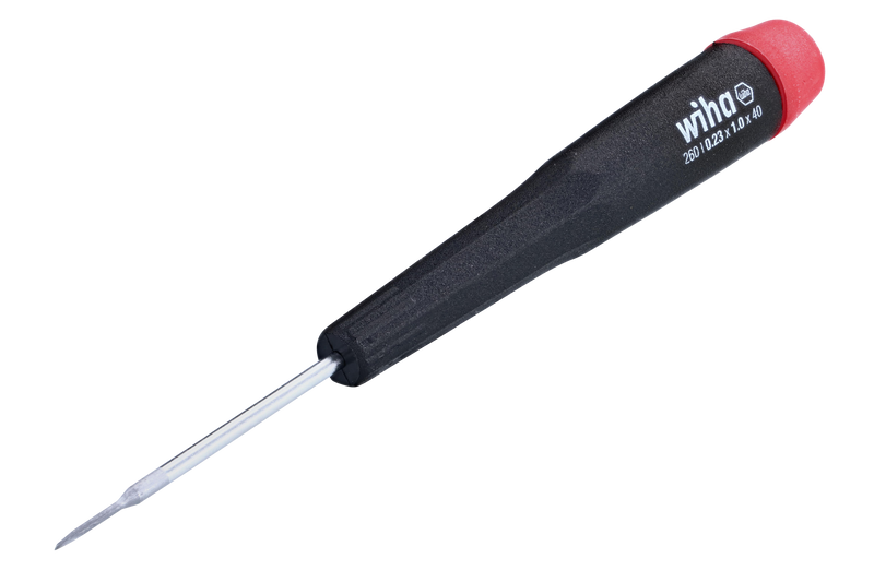 Wiha 96010 Precision Slotted Screwdriver 1.0mm x 40mm