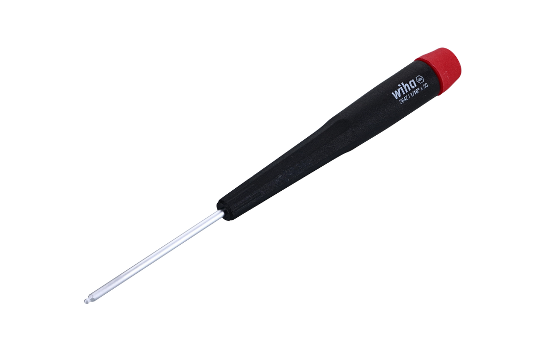 Wiha 26416 Precision Ball End Hex Screwdriver 1/16" x 50mm