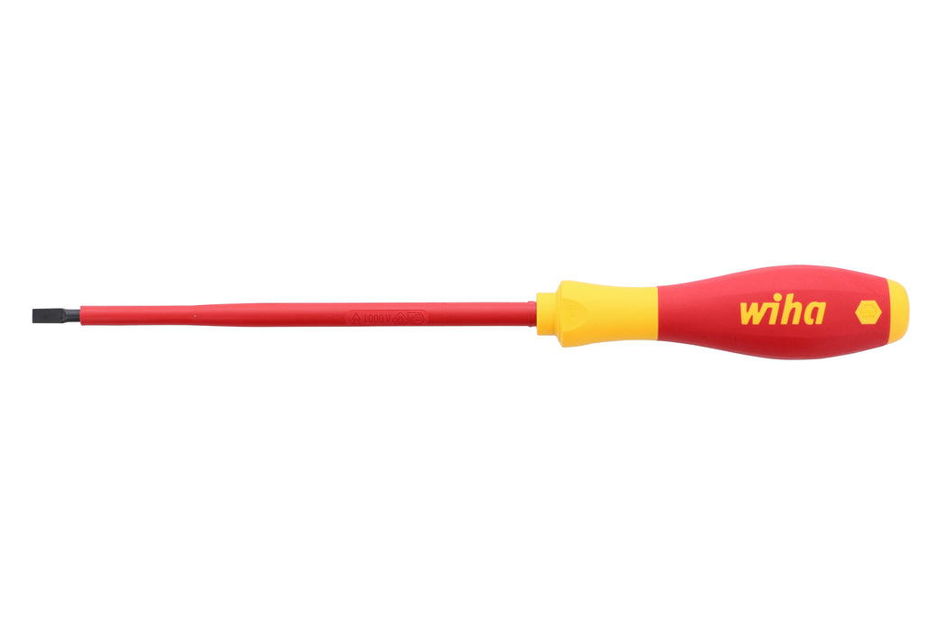 Wiha 32027 Insulated SoftFinish Slotted Screwdriver 4.5mm x 150mm