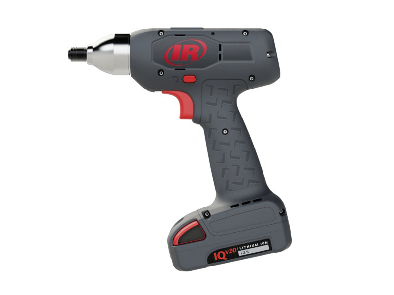 Ingersoll Rand QXXD2PT008EQ04, 1/4" Hex 20V Cordless QX Precision Fastening ETS Screwdriver, 70 in-lb Torque, 1150 RPM, Display, Pistol