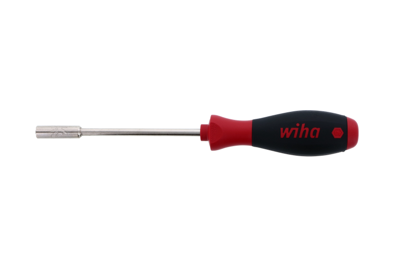 Wiha 34138 SoftFinish Nut Driver 1/4" x 5"