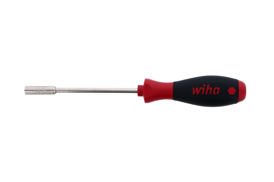 Wiha 34138 SoftFinish Nut Driver 1/4" x 5"