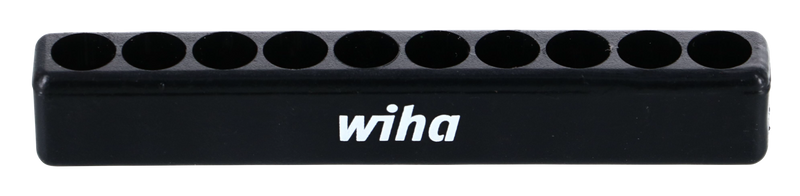 Wiha 91396 10 Piece Black Holder for 1/4 Bits