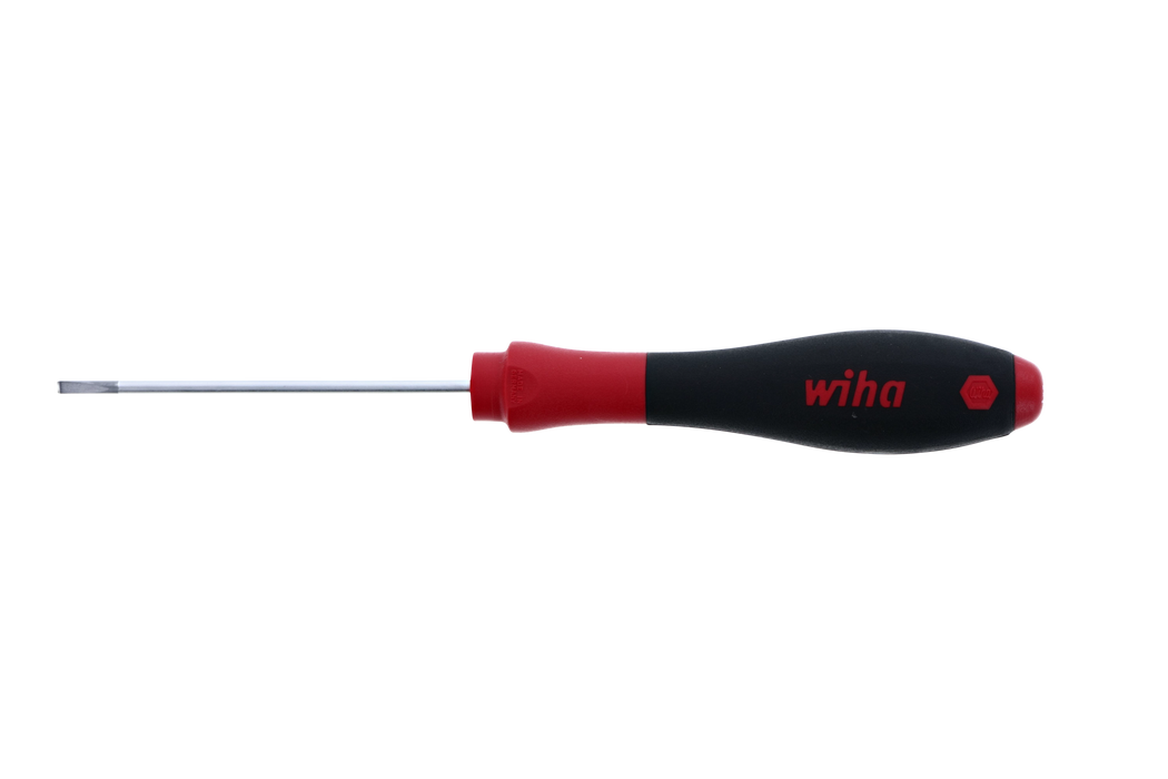 Wiha 30203 SoftFinish Slotted Screwdriver 2.5mm x 75mm