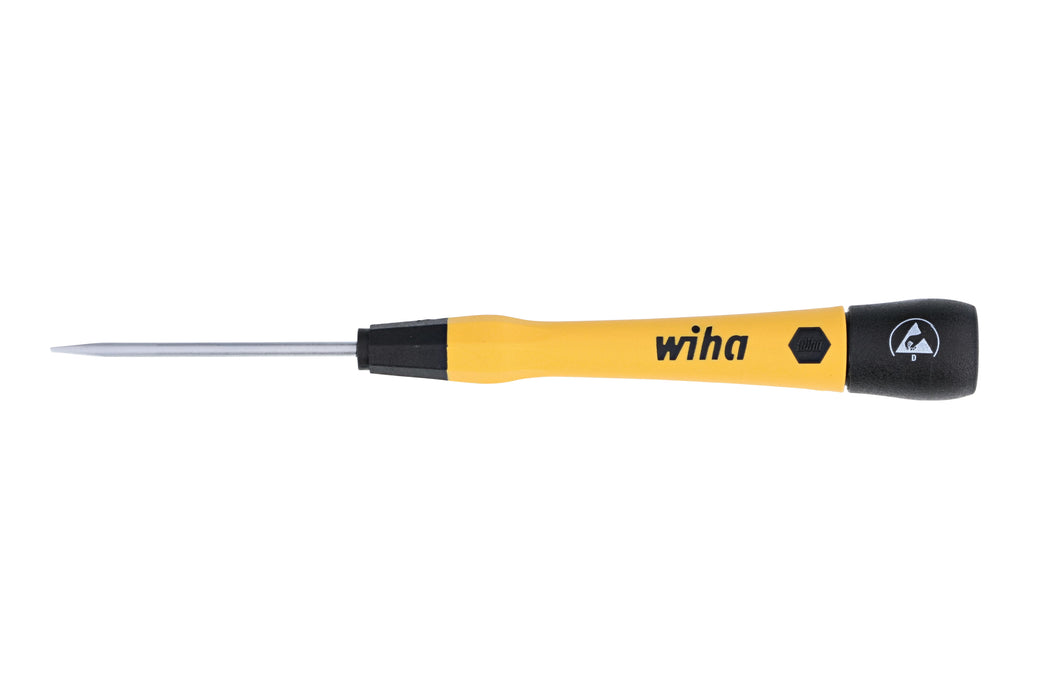 Wiha 27276 ESD Safe PicoFinish Precision Screwdriver - Slotted 2.5mm x 50mm