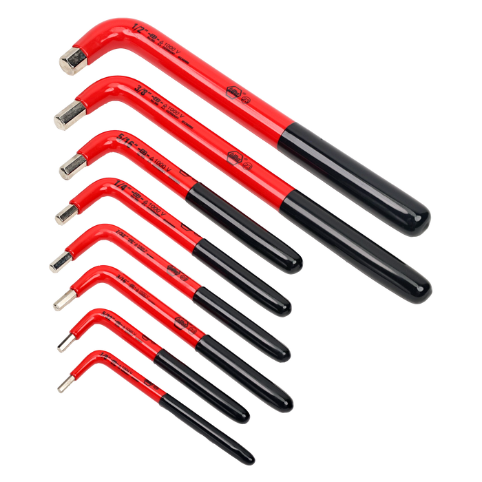 Wiha 13690 8 Piece Insulated Hex L-Key Set