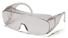 Pyramex S510SJ, Solo Jumbo Over the Spectacle Eyewear, Clear Lens Color, Clear Frame Color