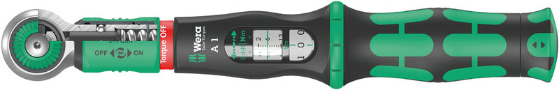 Wera 05075800001, 2-12 Nm Torque Range, Adjustable, Slip, Safe-Torque A Torque Wrench