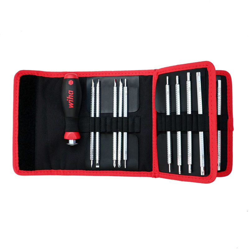 Wiha 28189 15 Piece Drive-Loc VI Combination Blade Set