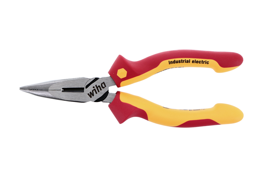 Wiha 32928 Insulated Bent Nose Pliers 6.3"