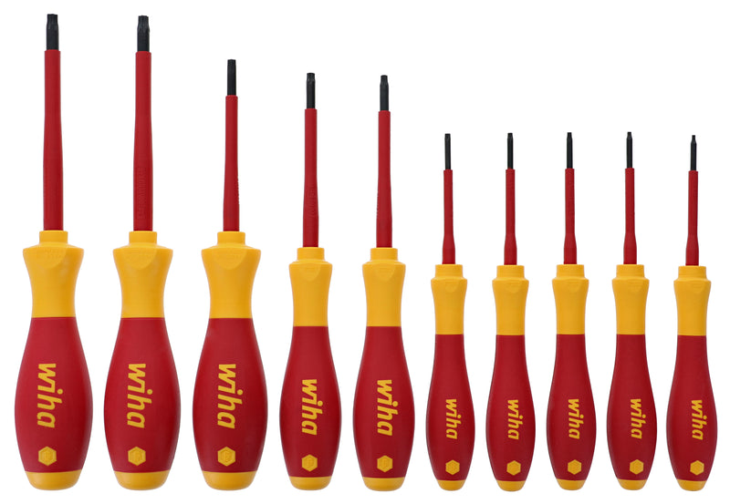 Wiha 32592 10 Piece Insulated SoftFinish Torx Screwdriver Set