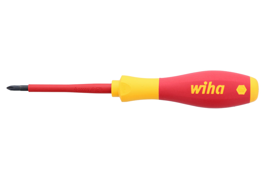 Wiha 32101 Insulated SoftFinish Phillips Screwdriver #1 x 80mm