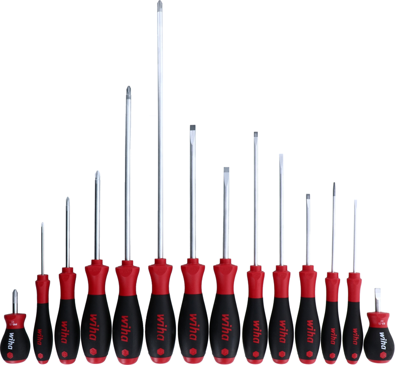 Wiha 30284 14 Piece SoftFinish Screwdriver Set