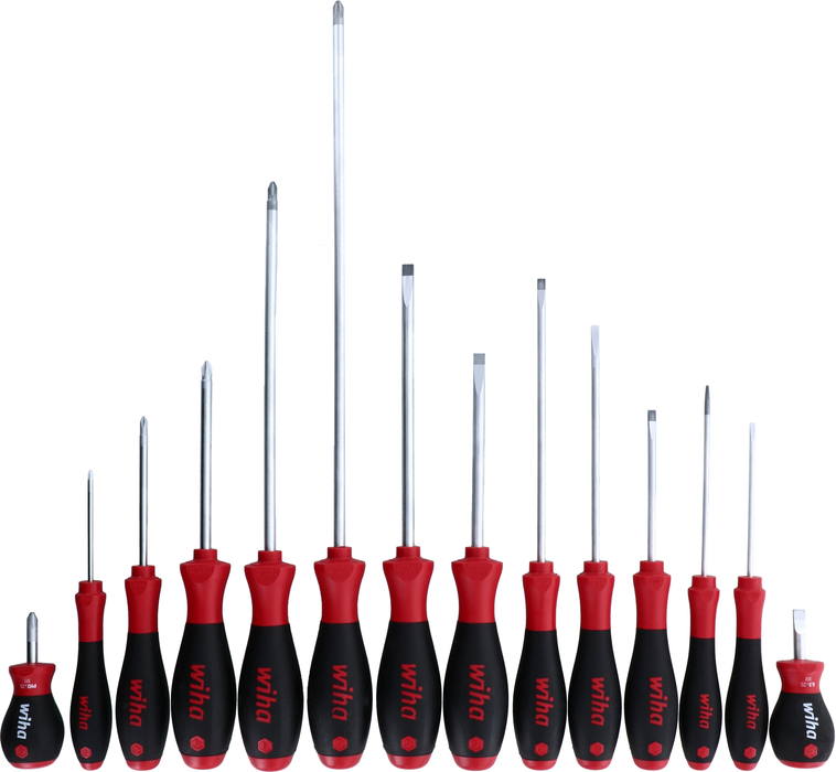 Wiha 30284 14 Piece SoftFinish Screwdriver Set