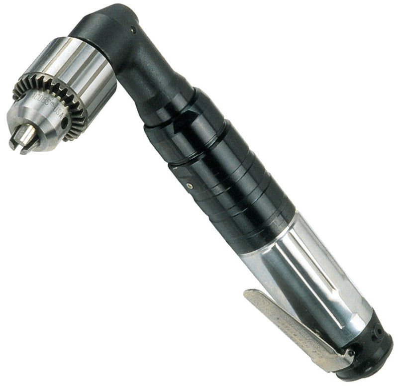 Ingersoll Rand 7LN3A44, 1/2" Keyed Chuck Angle Air Drill, 600 RPM, 0.75 HP, 255in-lb Torque