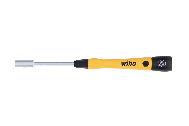 Wiha 27788 ESD Safe PicoFinish Precision Nut Driver - 5.5mm x 60mm