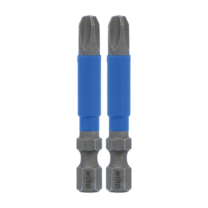 Wiha 70203 TerminatorBlue Impact Bit Phillips #3 - 2 Inch - 2 Pack