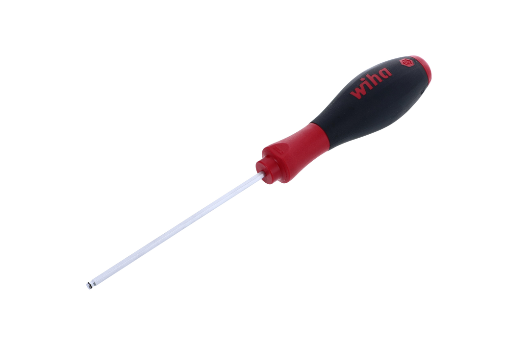 Wiha 36726 SoftFinish MagicRing Ball End Screwdriver 1/8"