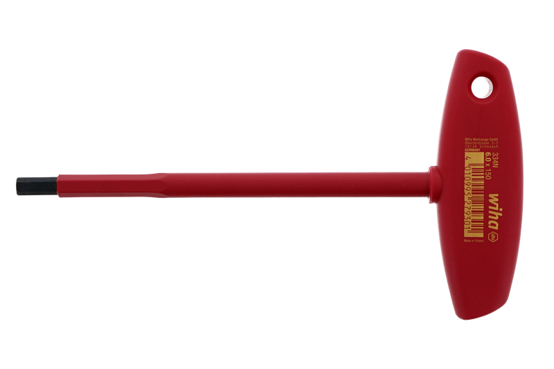 Wiha 33445 Insulated T-Handle Hex 6.0mm