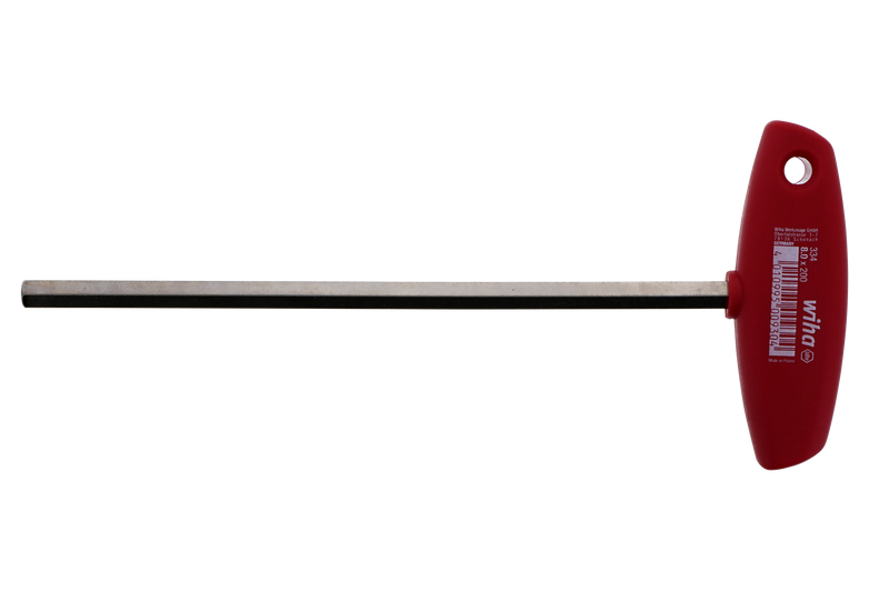 Wiha 33423 Classic Grip Hex Metric T-Handle 8.0mm