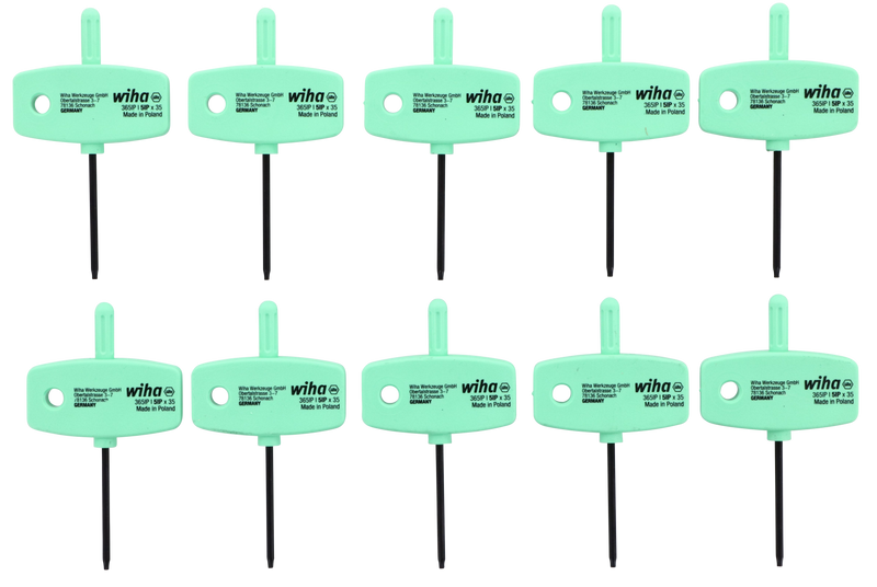 Wiha 36506 TorxPlus Driver Wing Handle IP5 - 10 Pack