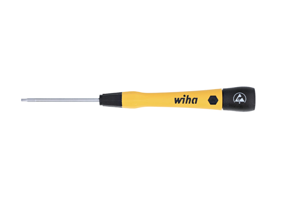 Wiha 27557 ESD Safe PicoFinish Precision Hex Screwdriver - 1/16" x 50mm