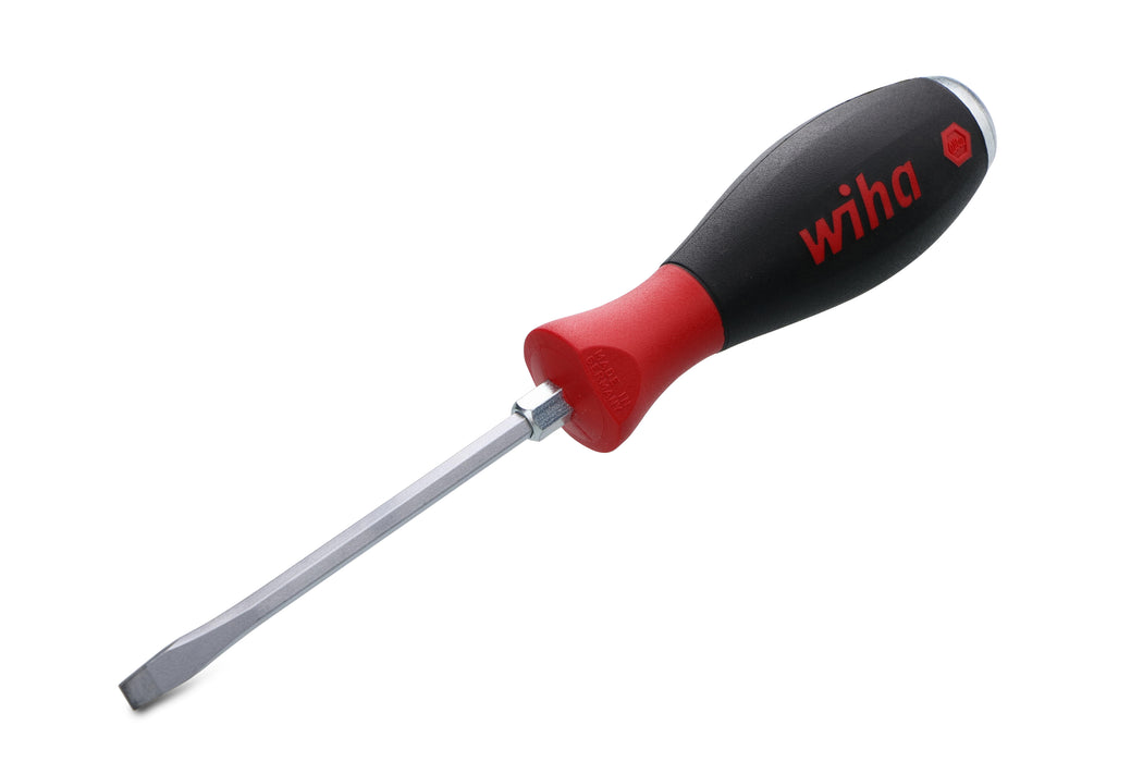 Wiha 53020 SoftFinish X Heavy Duty Slotted Screwdriver 5.5mm x 100mm