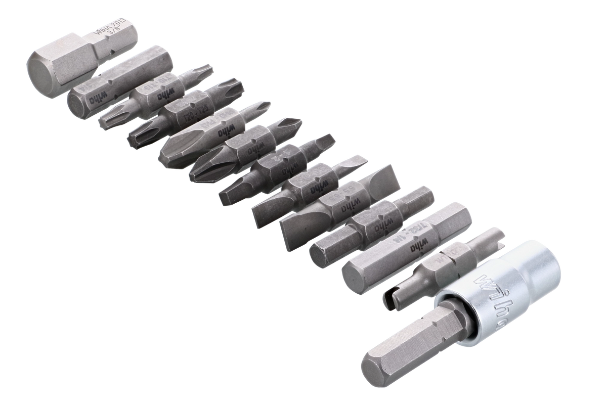 Wiha 77784 13 Piece Double End Bit Reload Set — Integrated ...