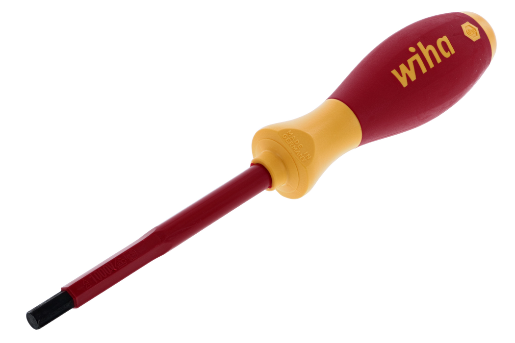 Wiha 32321 Insulated SoftFinish Hex Screwdriver 6.0mm