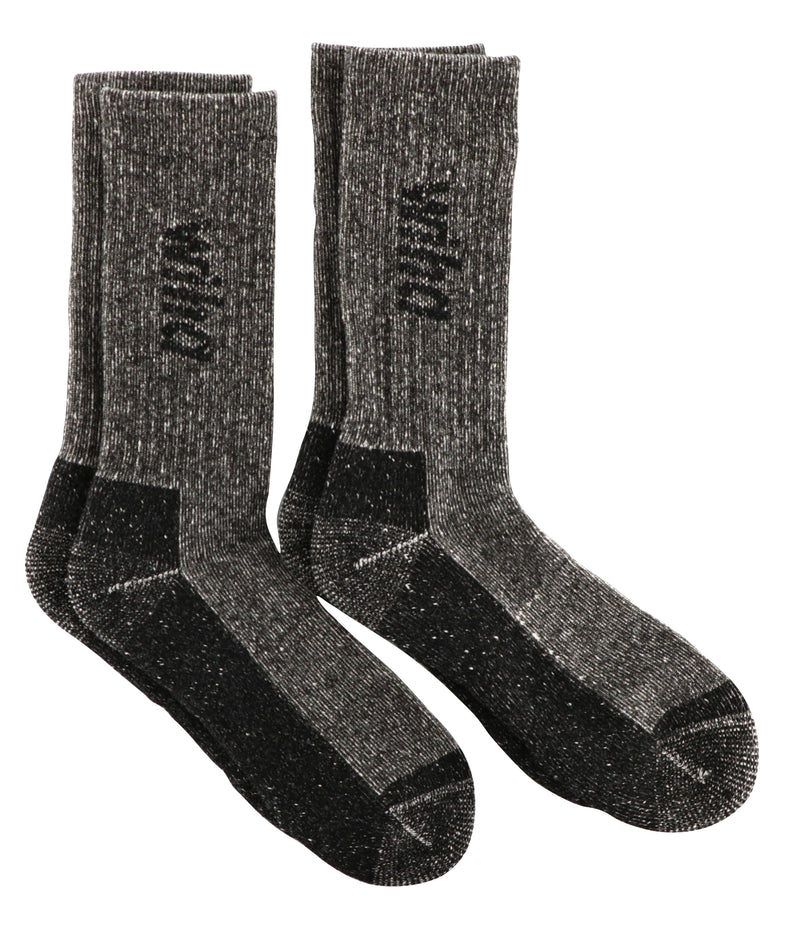 Wiha 91710 Wiha Wool Socks Grey One Size (2 Pack)