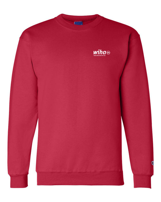 Wiha 91627 Wiha Crewneck Sweatshirt Red Large