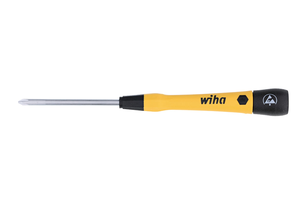 Wiha 27334 ESD Safe PicoFinish Precision Screwdriver - Phillips #1 x 60mm